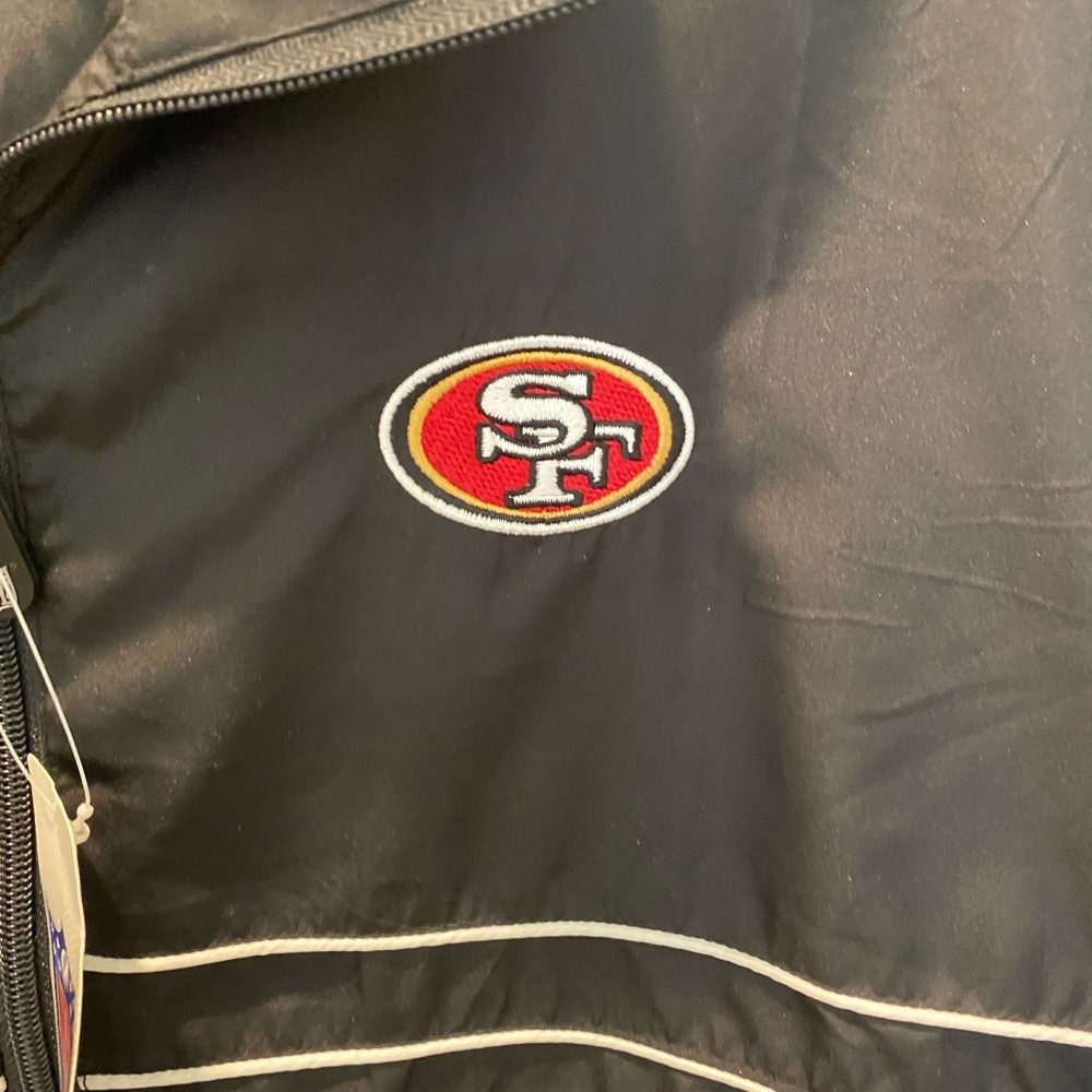 NWT NFL 49r Mens Windbreaker XL - Picture 5 of 9